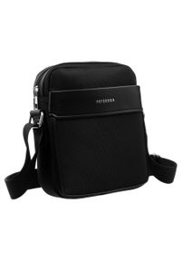 Miejska torba na ramię dla mężczyzn - Peterson. Wzór: aplikacja. Materiał: skórzane. Rodzaj torebki: na ramię #1