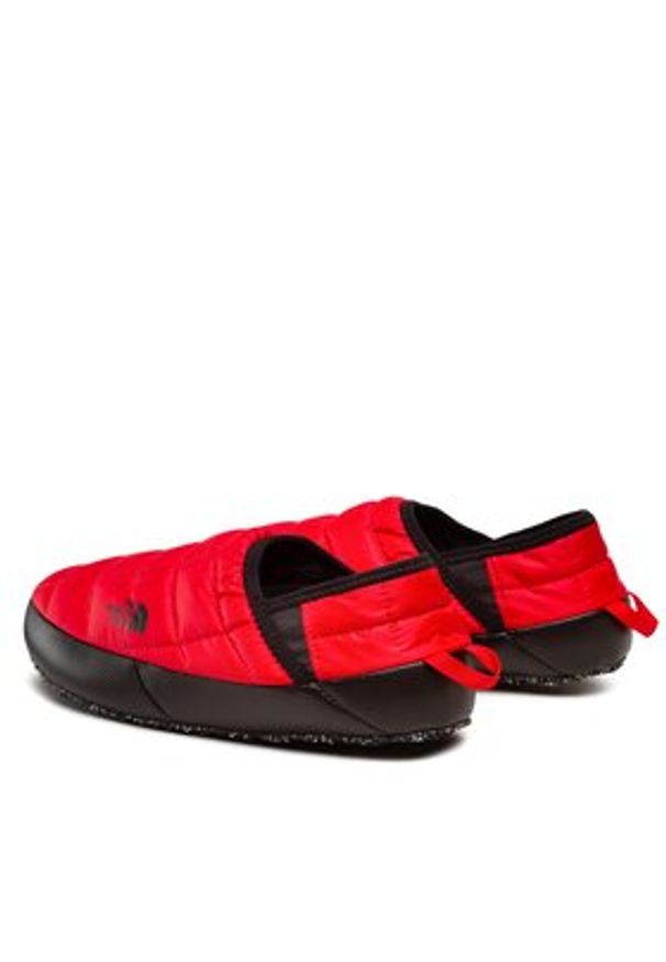 The North Face Kapcie Thermoball Traction Mule V NF0A3UZNKZ31-070 Czerwony. Kolor: czerwony. Materiał: materiał