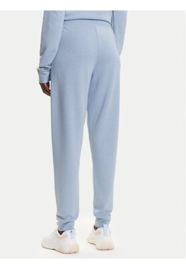 BOSS Spodnie dresowe CP Stripe 50524759 Błękitny Regular Fit. Kolor: niebieski. Materiał: bawełna