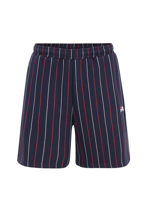 Fila - Spodenki męskie FILA Lobito Pinstriped. Kolor: czarny