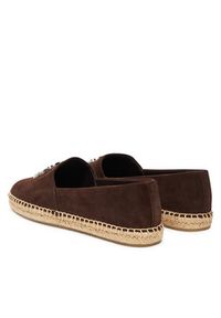 Tory Burch Espadryle Eleanor Espadrille 169623 Brązowy. Kolor: brązowy. Materiał: skóra