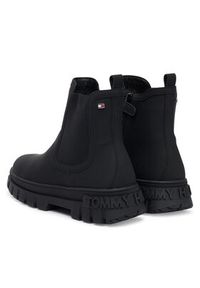 TOMMY HILFIGER - Tommy Hilfiger Botki T3X5-34130-1355999 D Czarny. Kolor: czarny #5