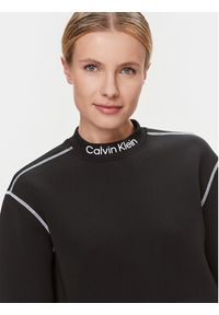 Calvin Klein Performance Bluza techniczna 00GWF3W326 Czarny Relaxed Fit. Kolor: czarny. Materiał: syntetyk