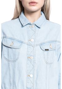 Lee - DAMSKA KURTKA JEANSOWA LEE RIDER DRAWSTRING JKT RELAXED L54LGGQB 112112791. Materiał: jeans #6