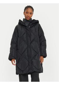 Weekend Max Mara Płaszcz zimowy Guelfo 2425496092 Czarny Regular Fit. Kolor: czarny. Materiał: syntetyk. Sezon: zima