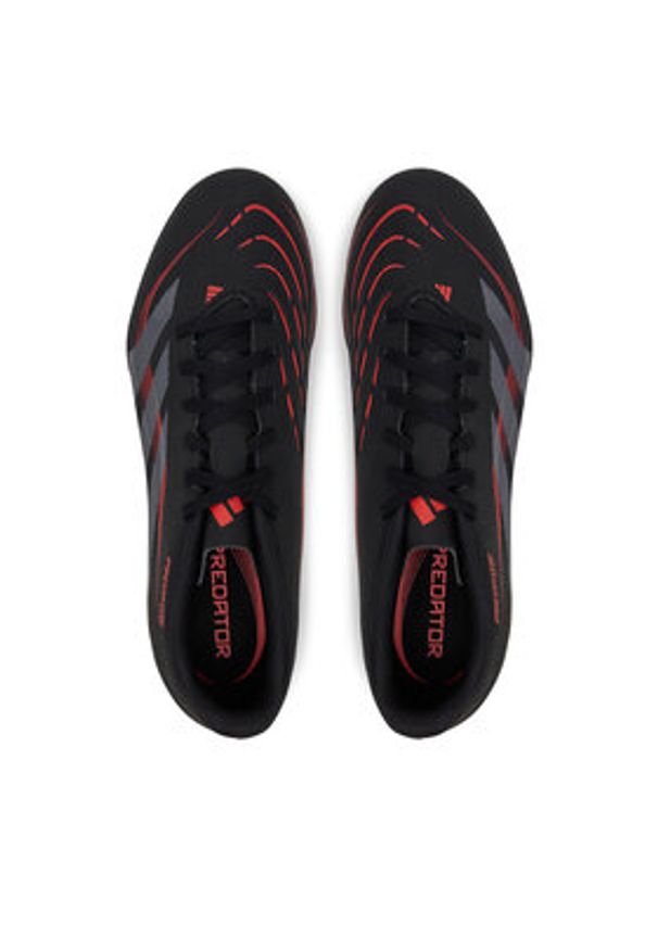 Adidas - adidas Buty do piłki nożnej Predator Club Turf ID3783 Czarny. Kolor: czarny. Materiał: skóra