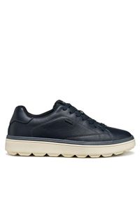 Geox Sneakersy U Spherica Ecub-1.1 U56LUC 00046 C4002 Granatowy. Kolor: niebieski. Materiał: skóra
