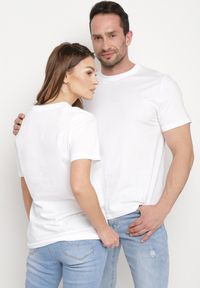 Born2be - Biała Koszulka Pixyphe. Okazja: na co dzień. Kolor: biały. Styl: klasyczny, casual, elegancki #5