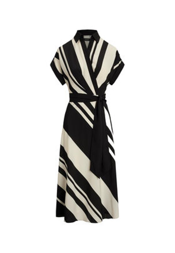 Lauren Ralph Lauren - LAUREN RALPH LAUREN Sukienka codzienna 250963463001 Écru Regular Fit. Okazja: na co dzień. Materiał: syntetyk. Typ sukienki: proste. Styl: casual