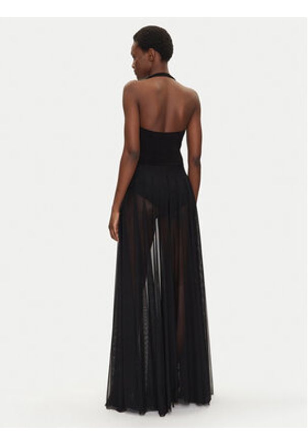NORMA KAMALI Sukienka wieczorowa KK4243PMG50001 Czarny Slim Fit. Kolor: czarny. Materiał: syntetyk. Styl: wizytowy
