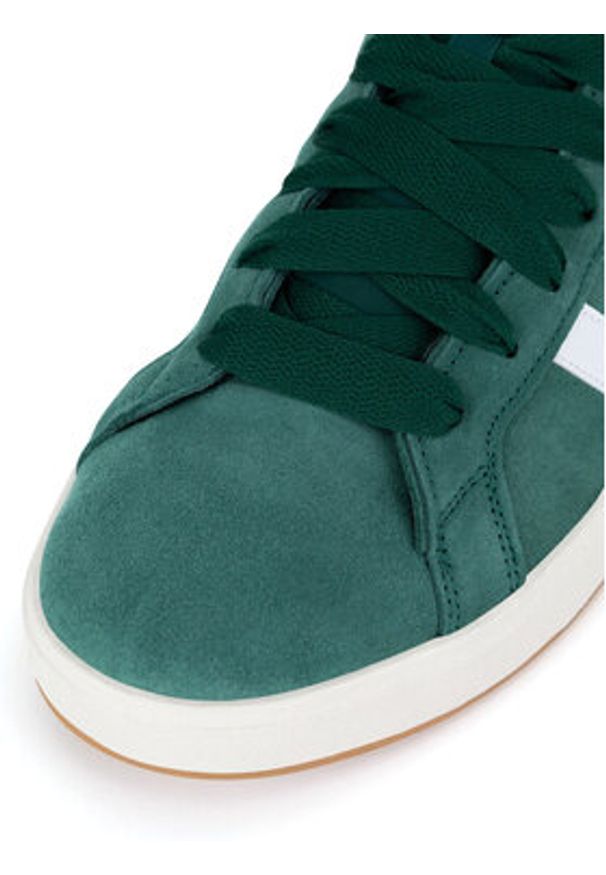Adidas - adidas Sneakersy GRAND COURT BASE 00S IH6187 Zielony. Kolor: zielony. Materiał: zamsz, skóra