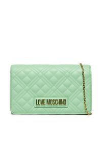 Love Moschino - Torebka LOVE MOSCHINO. Kolor: zielony