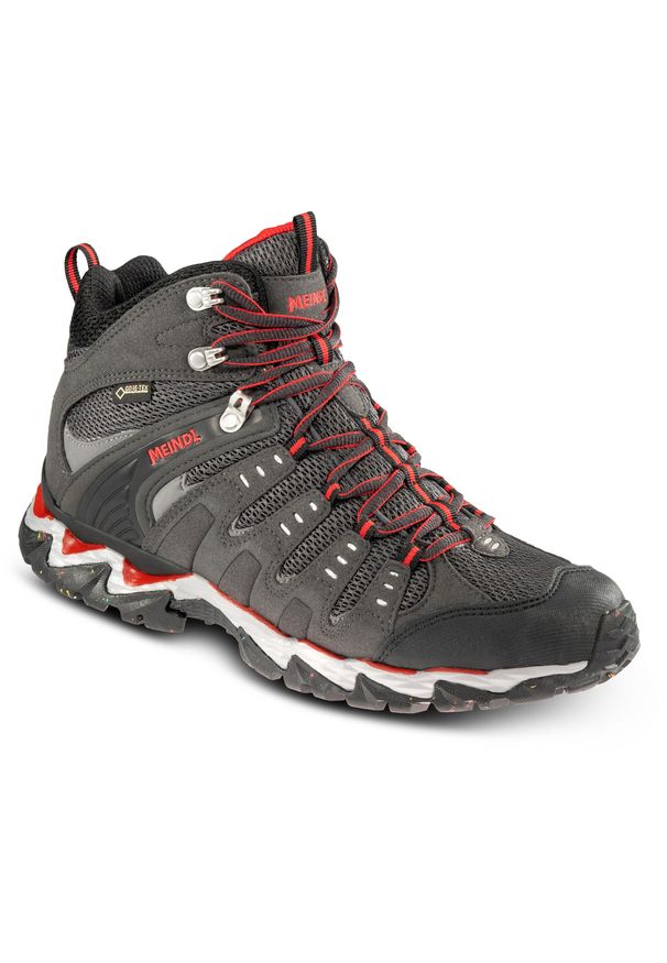 MEINDL - Buty turystyczne męskie Meindl Respond Mid II Gore-Tex. Kolor: czarny. Technologia: Gore-Tex. Sport: turystyka piesza