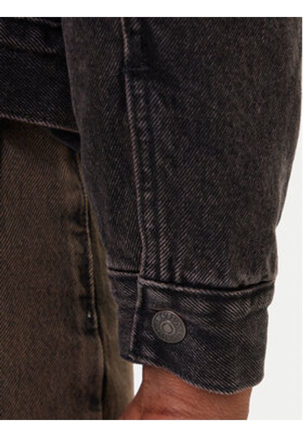 Levi's® Kurtka jeansowa Type III Sherpa 16365-0291 Czarny Regular Fit. Kolor: czarny. Materiał: bawełna