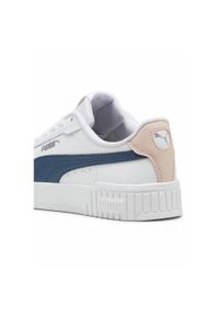 Buty damskie Puma Carina 2.0. Okazja: na plażę. Kolor: biały, wielokolorowy, różowy, szary. Sezon: lato. Sport: tenis