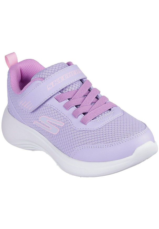 skechers - Adidasy dziecięce Skechers Selectors - Reset Ac. Kolor: fioletowy. Materiał: materiał