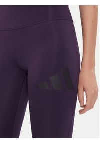 Adidas - adidas Legginsy Train Essentials Big Logo JX4758 Fioletowy Slim Fit. Kolor: fioletowy. Materiał: syntetyk #2
