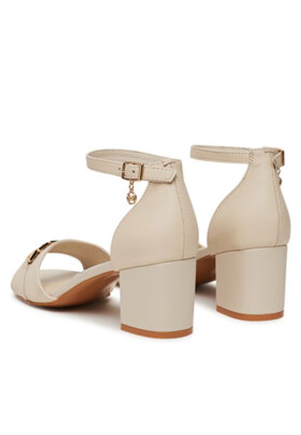 MEXX Sandały MX/022C-HY Beżowy. Kolor: beżowy. Materiał: skóra