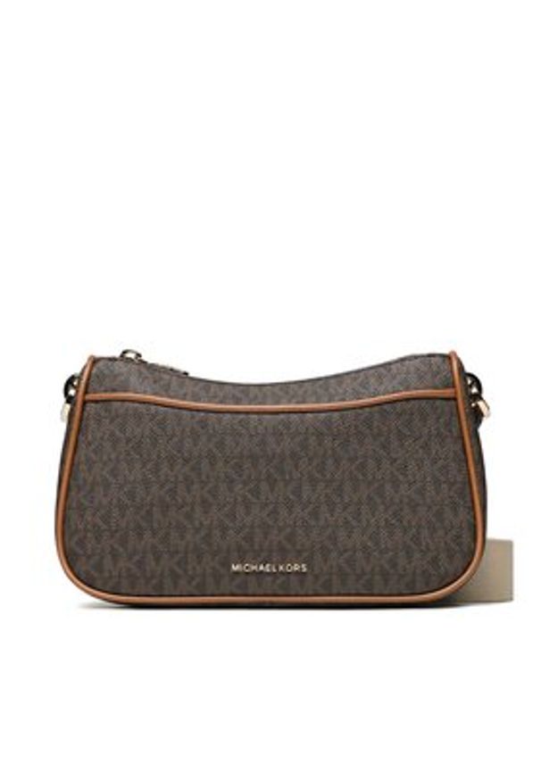 MICHAEL Michael Kors Torebka Jet Set 32S3GJ6C8B Brązowy. Kolor: brązowy. Materiał: skórzane