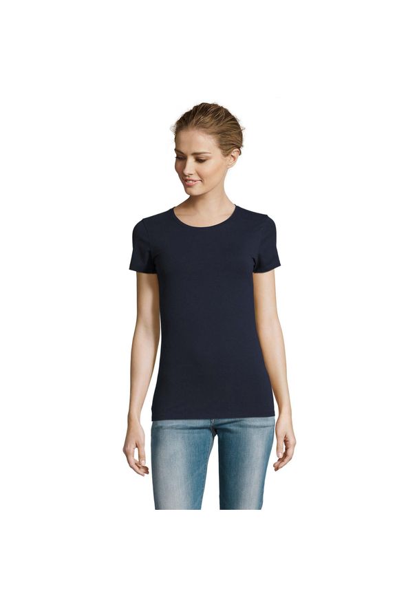 SOL'S - Koszulka Damska Millenium. Kolor: niebieski. Sport: turystyka piesza