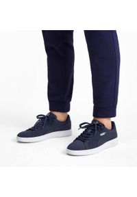 Puma - Buty na co dzień męskie PUMA SMASH V2. Okazja: na co dzień. Kolor: biały, czerwony, wielokolorowy. Materiał: guma