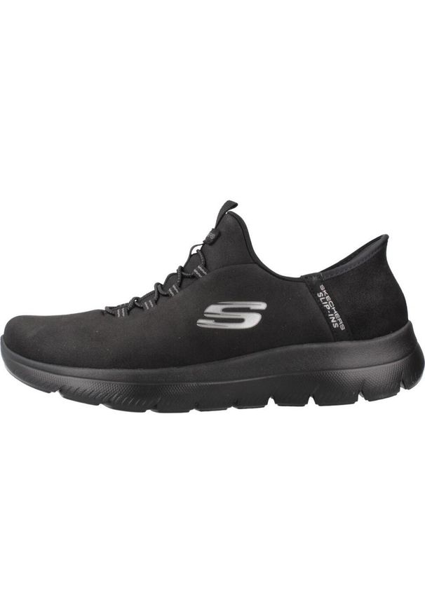 skechers - Tenisówki Skechers Model Summits-unknown Trai Slip-ins Kolor Czarny. Kolor: czarny. Materiał: syntetyk, materiał