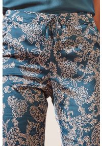 Etam - Spodnie piżamowe Baho. Kolor: zielony #4