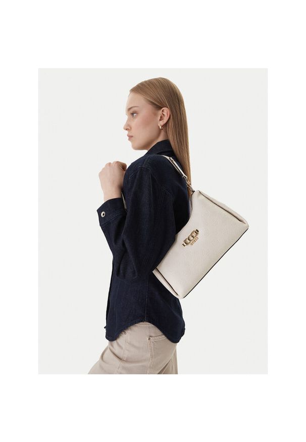 Torebka Guess. Kolor: kremowy