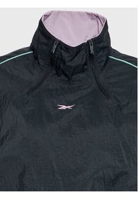 Reebok Bluza HG1176 Czarny Regular Fit. Kolor: czarny. Materiał: syntetyk