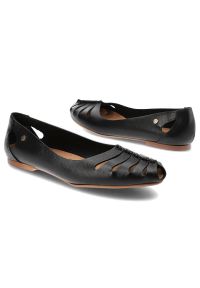 Czarne Mokasyny Armodo Płaskie Obuwie Damskie. Okazja: do pracy, na spotkanie biznesowe. Kolor: czarny. Materiał: skóra. Szerokość cholewki: normalna. Styl: klasyczny, elegancki, biznesowy #8