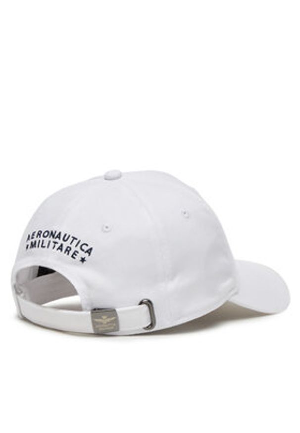 Aeronautica Militare Czapka z daszkiem 251HA1122CT2848 Biały. Kolor: biały. Materiał: materiał, bawełna