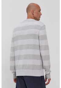 Tommy Jeans Sweter męski kolor szary. Okazja: na co dzień. Kolor: szary. Wzór: aplikacja. Styl: casual #4