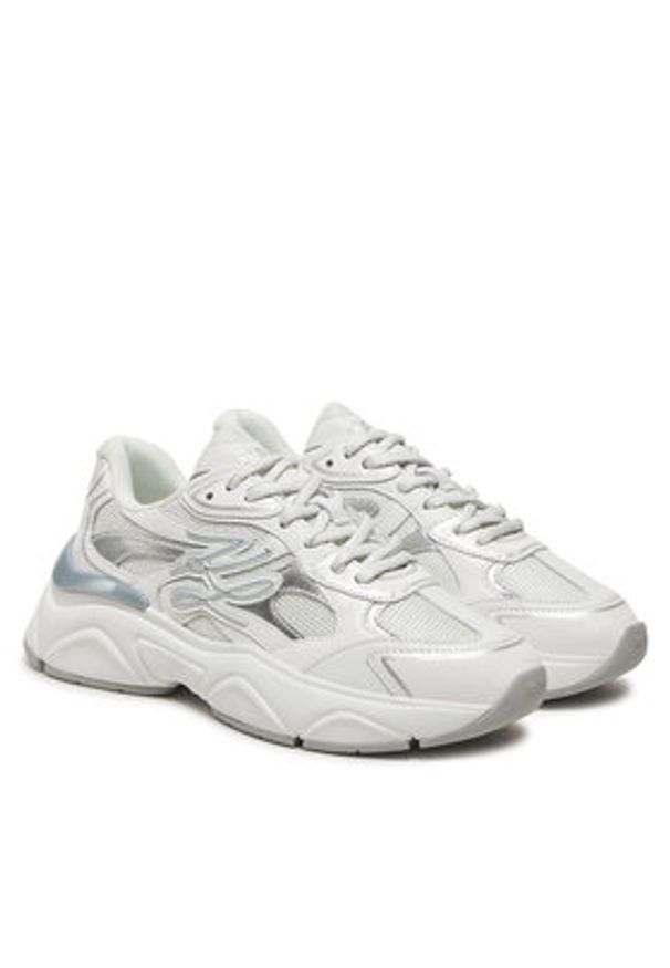 Karl Lagerfeld - KARL LAGERFELD Sneakersy Komet KL65625 Biały. Kolor: biały. Materiał: skóra