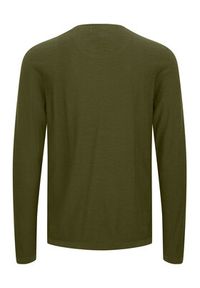 Blend Sweter 20715134 Zielony Slim Fit. Kolor: zielony. Materiał: bawełna