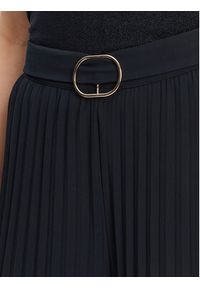 Morgan Spodnie palazzo 232-PCARY Granatowy Wide Leg. Kolor: niebieski. Materiał: syntetyk