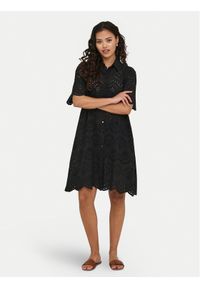 only - ONLY Sukienka letnia Valais 15357653 Czarny Regular Fit. Kolor: czarny. Materiał: bawełna. Sezon: lato #1