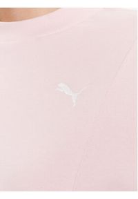 Puma Bluza Her 673109 Różowy Relaxed Fit. Kolor: różowy. Materiał: bawełna #3