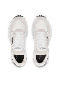 Philippe Model Sneakersy Antibes ATLD W002 Beżowy. Kolor: beżowy. Materiał: zamsz, skóra #4
