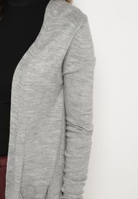 Born2be - Szary Niezapinany Kardigan z Kieszeniami Wsuwanymi Sartella. Okazja: na co dzień, na spotkanie biznesowe, do pracy. Kolor: szary. Materiał: jeans. Długość rękawa: długi rękaw. Długość: długie. Styl: biznesowy, klasyczny, elegancki, casual #6