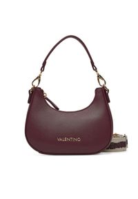 VALENTINO - Valentino Torebka Zero Re VBS7B305 Bordowy. Kolor: czerwony. Materiał: skórzane