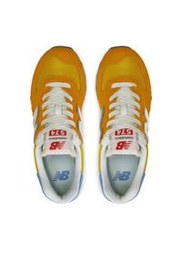 New Balance Sneakersy WL574YJ2 Żółty. Kolor: żółty. Model: New Balance 574