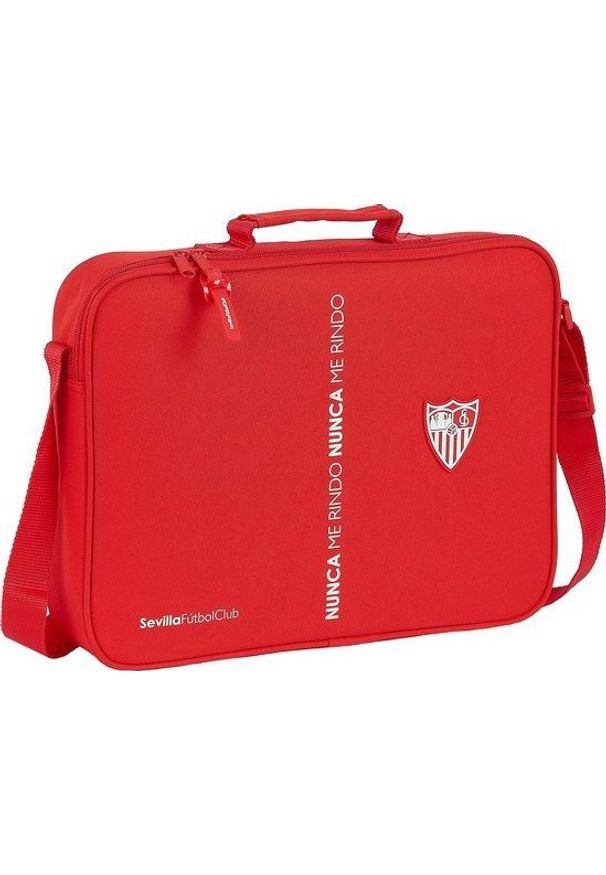 Sevilla FC Aktówka Sevilla Ftbol Club Czerwony (6 L). Kolor: czerwony