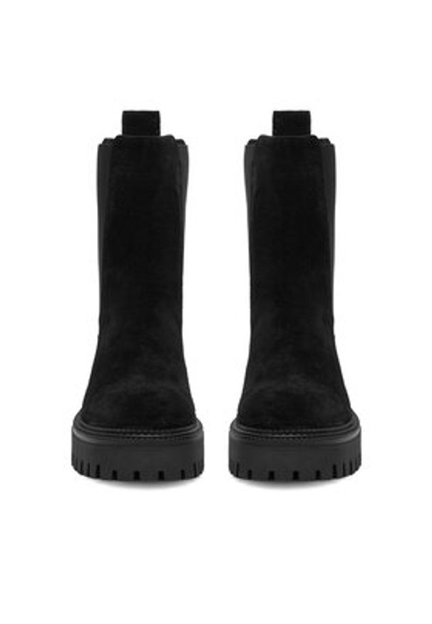 Badura Sztyblety C-BILLIE-8045 Czarny. Kolor: czarny. Materiał: skóra, zamsz