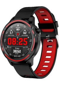 WATCHMARK - Smartwatch Watchmark WL8 Czarno-czerwony. Rodzaj zegarka: smartwatch. Kolor: wielokolorowy, czarny, czerwony #1