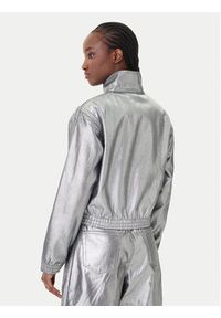 Adidas - adidas Kurtka jeansowa Firebird KD2910 Srebrny Regular Fit. Kolor: srebrny. Materiał: bawełna #3