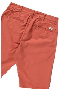 Wrangler - SPODENKI MĘSKIE WRANGLER CHINO SHORTS SPICE W14MLL89T. Materiał: materiał. Wzór: aplikacja #4