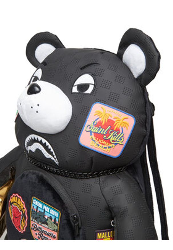 SPRAYGROUND Plecak 910B7436NSZ Czarny. Kolor: czarny. Materiał: materiał