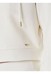 Guess Bluza V5YQ06 KBSL2 Écru Regular Fit. Materiał: syntetyk