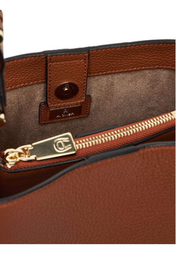 Aigner Torebka Delia S 136160 Brązowy. Kolor: brązowy. Materiał: skórzane