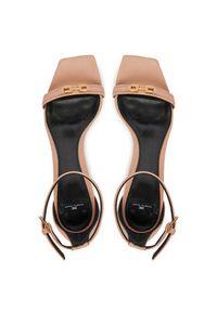 Elisabetta Franchi Sandały SA59L51E2 181 Różowy. Kolor: różowy. Materiał: skóra #6
